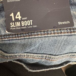 American Eagle Slim Boot Jeans - Blue
